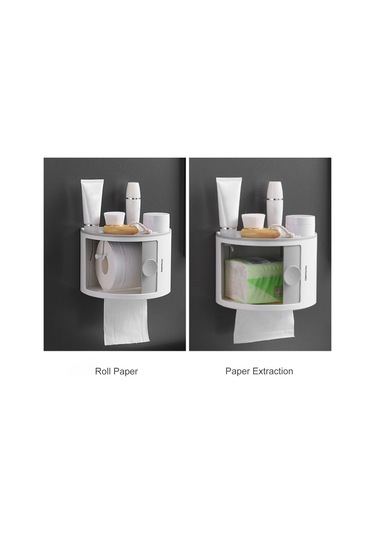 Kangvka Siyah Modern Duvar/üst Tezgah Monteli Su Geçirmez Pp Materyal Mutfak/banyo Bezi Ve Küçük Eşya Saklama Kutusu Diğer