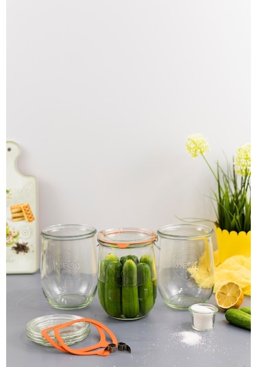 Weck 1062 Ml Lale Kavanoz Set 3 Adet 745