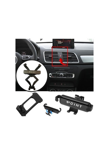 Audi Q3 Araca Özel Cep Telefon Tutacağı Robotik Oynar Başlıklı 2013 - 2018 Arası Profesyonel Ürün