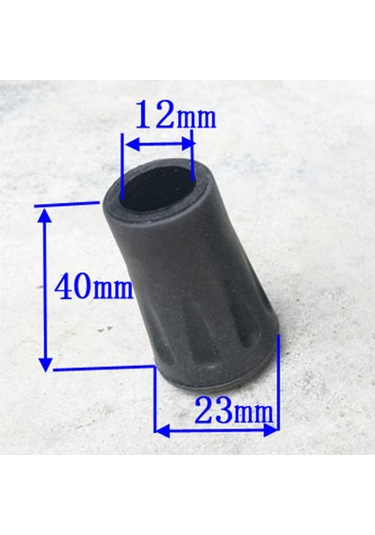 Dolıty 18x Yürüyüş Kutup İpuçları, Trekking Sopa Siyah