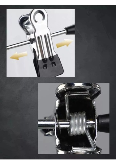 Heg Home Pantolon Ve Etekler İçin Klipsli Askılar, 10 Adet 321122509 Siyah