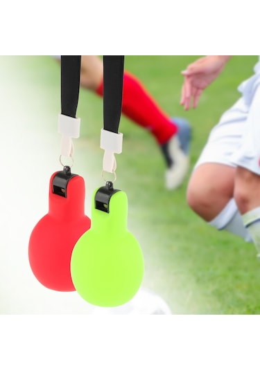 Homyl 2 Adet El Düdükleri Antrenörler Kırmızı-yeşil Kırmızı Yeşil Çok Renkli