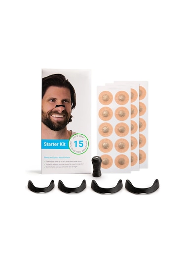 Spor Burun Dilatör Uyku Burun Solunum Dilatörler Başlangıç Kiti Burun Nefes Şeritleri Manyetik Burun Şeritleri Horlamayı Azaltın Kahverengi