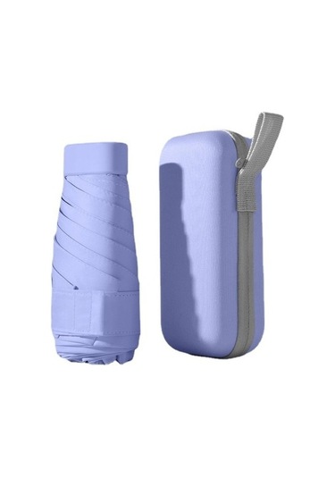 Happy Moon Taşınabilir Güneş Koruma Şemsiyesi Mor 779009 Beyaz