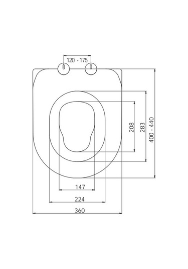 Twin Soft Klozet Kapağı Nkp