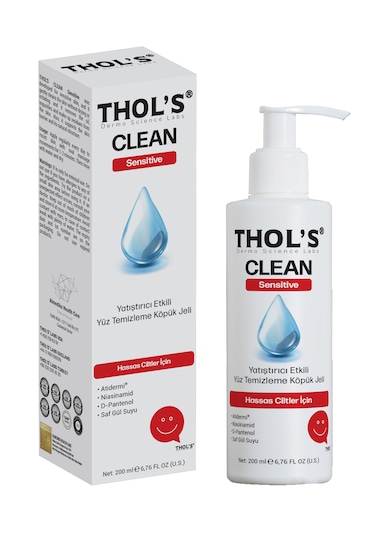 Thol's Clean Sensitive Yüz Temizleme Köpüğü 200 ML