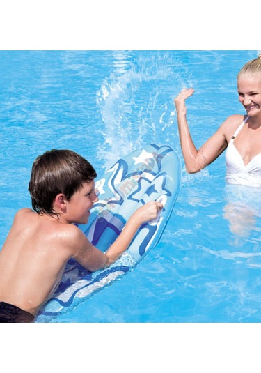 Tutunmalı Oval Havuz / Deniz Sörf Bestway 42046 Mavi Çok Renkli