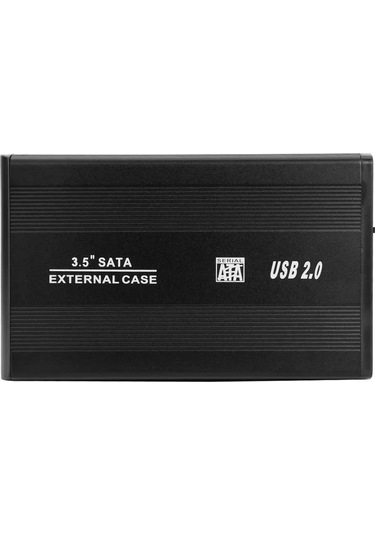 Techtic 3.5 Inç Usb 2.0 Harddisk Hdd Kutusu Alüminyum Ssd Sata