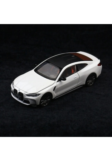 1:23 M4 G82 M4 Supercar Alaşım Diecasts Ses Ve Işık Beyaz