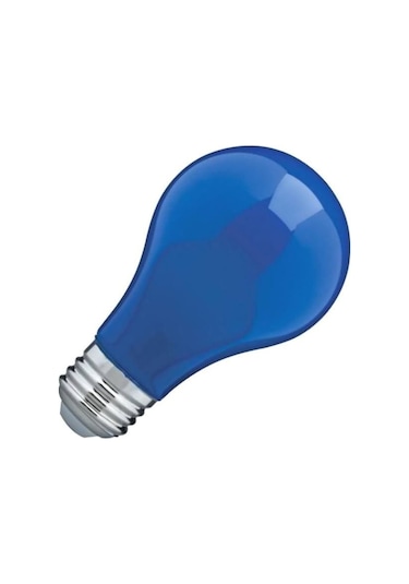 1 Adet 10 Watt Mavi Işık E27 Duy Led Ampul, Mavi Işık 10 Watt Tasarruflu Led Ampul, Mavi Işık Ampul