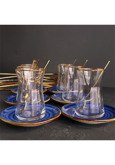 Özlife Zen Titenyum Gold Çay Kaşık - 6'Lı Çay Kaşığı