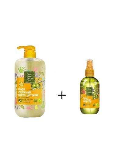 Eyüp Sabri Tuncer Bebek Şampuanı Zeytinyağlı 600 Ml Ve Bebek Yağı 280 Ml