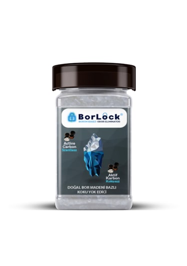 Borlock Aktif Karbonlu Koku Giderici 175 G