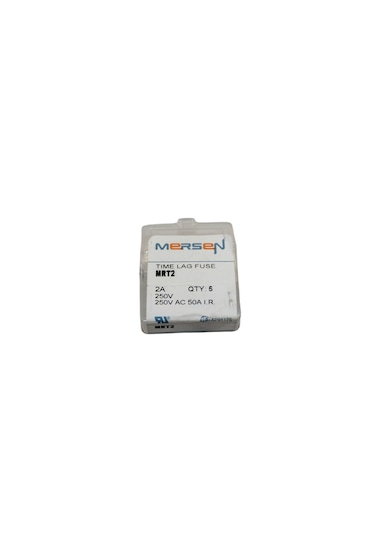 Mersen MRT2 2A Zaman Gecikmeli Sigorta 250V PCB Radial Fuse 3 Adet Ferraz Shawmut