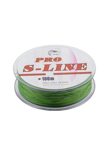 İp Örgü Misina - 4 Kat - Pro S-line - 100mt - 0.30mm - 18,16kg Çeker 29394008