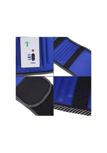 Göbek Eritme Kemeri 5 Motorlu Göbek Eritme Aleti İncelme Korsesi Eritme Zayıflama Siyah