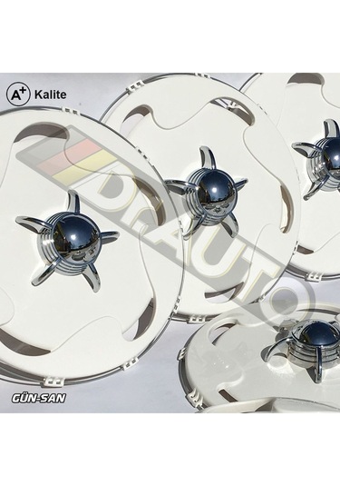 19.5 Inç Bombeli Ahtapot Fırfırlı Jant Kapağı 6'lı Takım