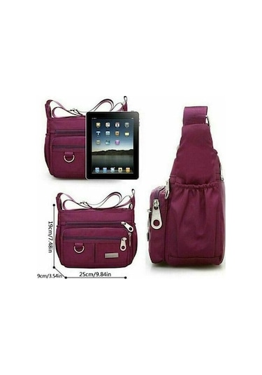Tongxida Bosphorusboutique Omuz Mor Mor Messenger Mcrtrade Geçirmez Duş Çapraz Çanta Bayan Al Mor Mor