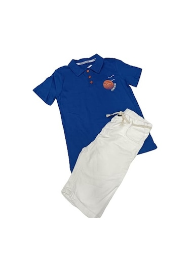 Pollito Sunshine Baskılı Polo Yaka Erkek Takım3996 001