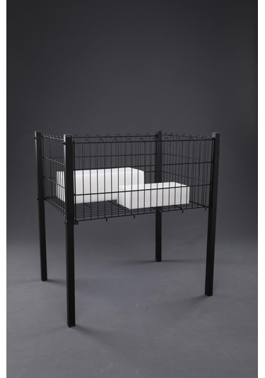 Rafburada 40x60cm Profil Ayaklı Havuz Sepet.