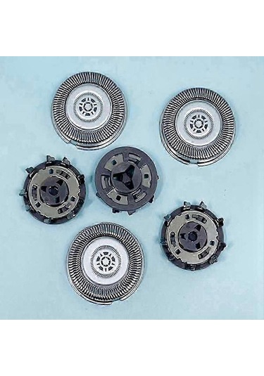 Üçlü Bıçak Sistemi Ve Dayanıklı Şaftlı 7000 Ve 5000 Serisi Elektrikli Tıraş Makineleri İçin Yedek Başlıklar