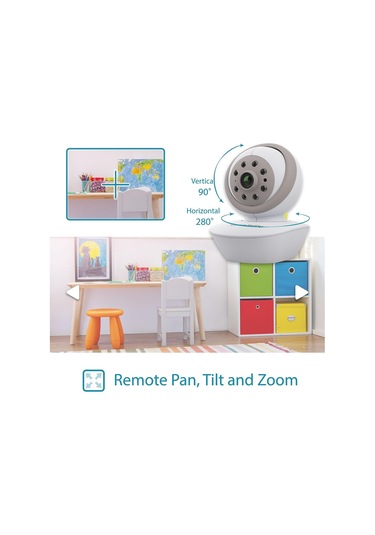 Moonybaby Uzaktan Kontrollü Kamera Düşük Emf Bebek Monitörü