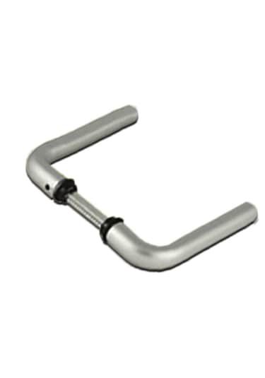 Naturel Gri Renkli Alüminyum Kapı Kolu Sosis Kol