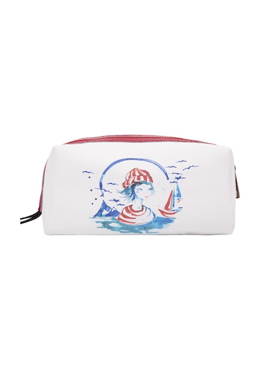 Anemoss Denizci Kız Makyaj Çantası