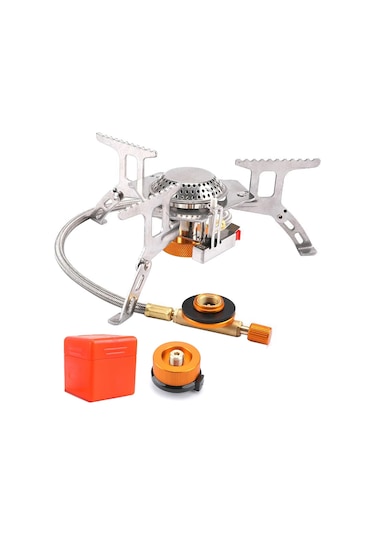 Taşınabilir Katlanabilir Outdoor Kutulu Piknik Gaz Sobası 3500W Diğer