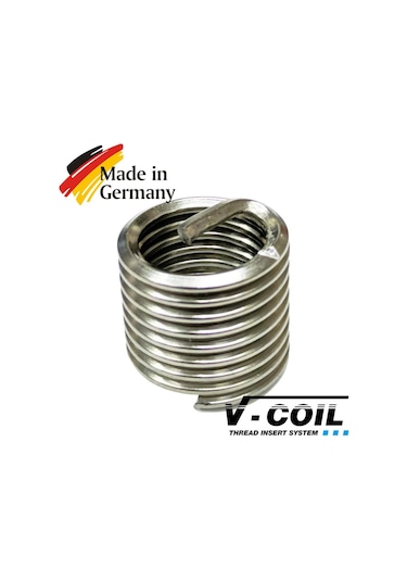 V-Coil M2 Helicoil Yay 1.5D Yay Kapalı Uzunluğu 2Mm - 100 Adet