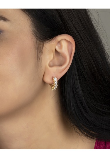 Bymoreelsesilver Beştaş Gümüş Küpe