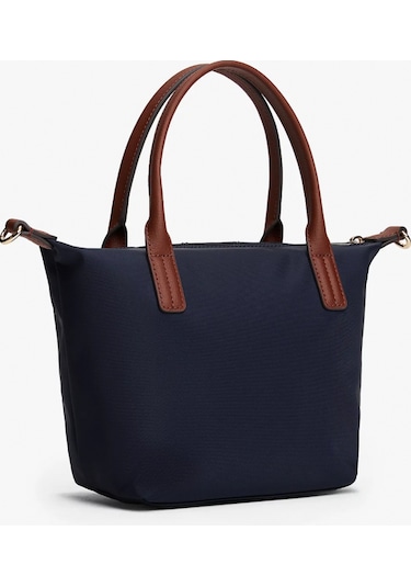 Tommy Hilfiger Popette Mini Kurumsal Kadın Mavi Çanta Aw0aw177070gy Mavi