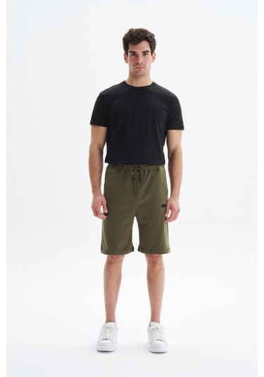 AR-MA Arma Erkek Regular Fit Basic Süprem % 100 Pamuk Cepli Şort Y29504279002 Haki