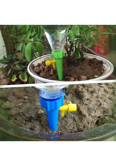 Otomatik Damla Sulama Sistemi Çiçek Bitkileri İçin Kendinden