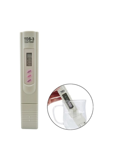 Dijital Tds Metre Test Cihazı Filtre Su Kalitesi Saflık Test Cihazı İçme Suyu Mineralleri Test Aracı Diğer