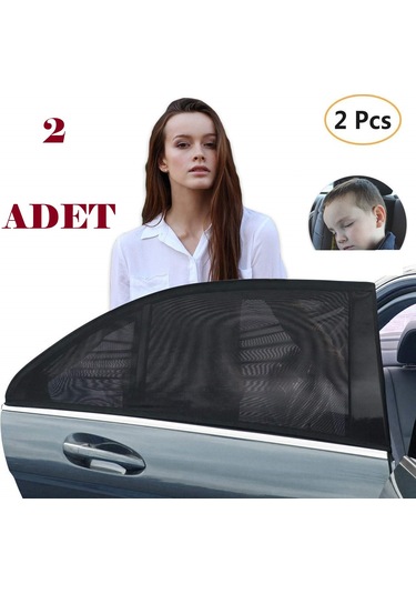 Araç Yan Cam Güneşlik Araç Perdesi Oto Yan Cam Güneşlik 2Li Paket