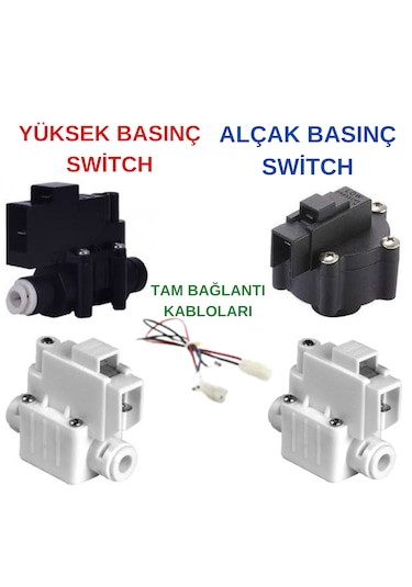 Su Arıtma Cihazı 75-100 Gpd Pompa Seti