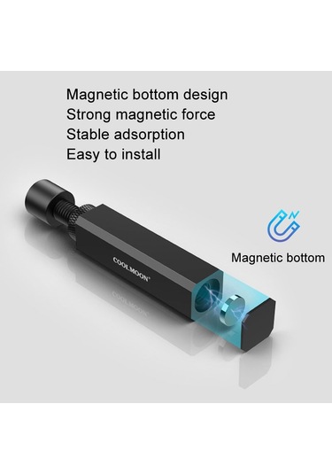 Sones Coolmoon Grafik Kartı Standı Masaüstü Bilgisayar Grafik Kartı Dikey Üst Destek Braketi Vida Teleskopik Destek Çubukları, Ayarlanabilir Yükseklik: 5-8 Cm Siyah