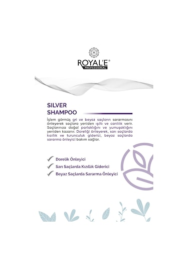 Royale Professional Silver Şampuan 500 ML