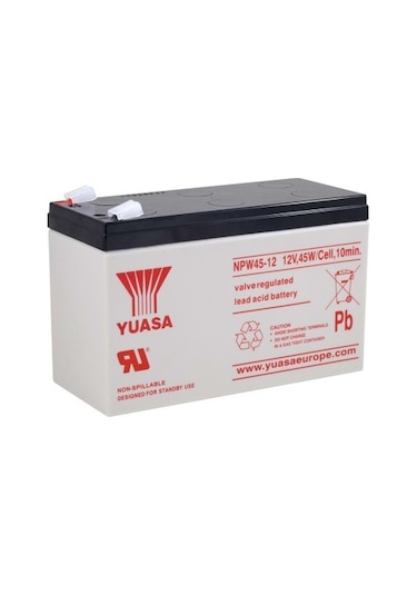 Yuasa NPW45-12 12V 9Ah Bakımsız Kuru Akü