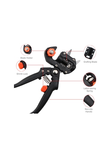 Geeksen Profesyonel Aşılama Aletleri Aşılama Budama Aleti Bahçe Meyve Ağacı Budama