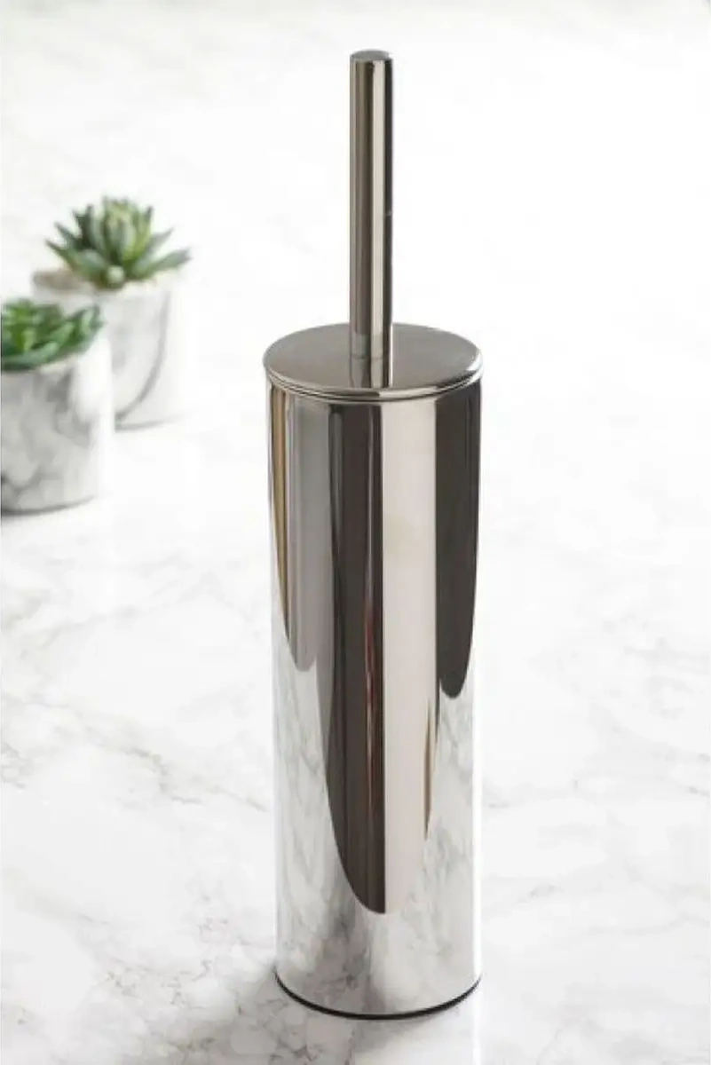 Perfecto Linea Klozet Fırçası Ve Standı Krom 22-101101 149315901 Paslanmaz Çelik