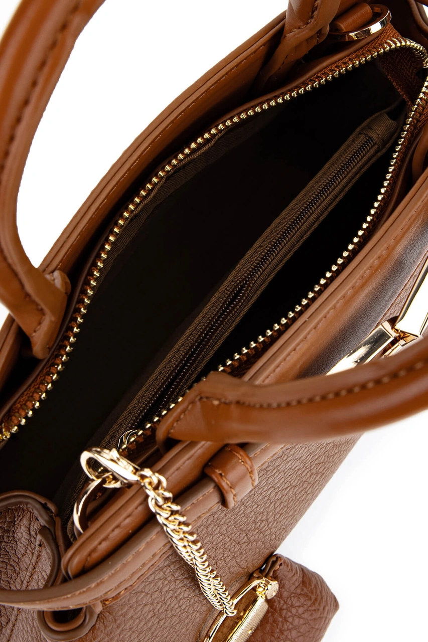 Tamer Tanca Kadın Suni Deri Camel Omuz Çanta 921 27150 Bn Cnt Sk25-26 Camel Kahverengi