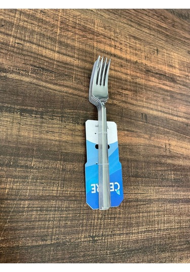 Enashop Paslanmaz Çelik Tatlı Çatalı Seti 12 Adet Klasik Düz Model Inox