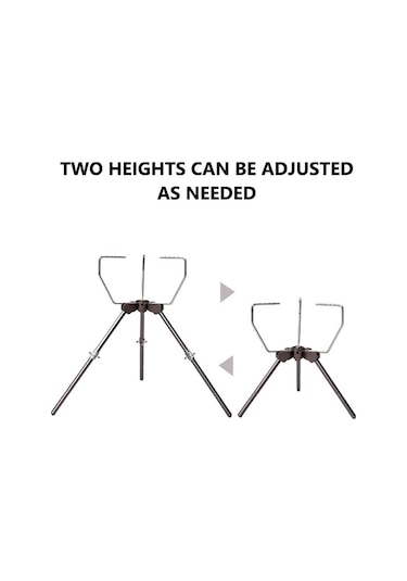 Mountainhiker-açık Kamp Gastank Ve Sobalar Braketi Ayrılabilir-gümüş Gümüş