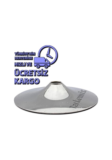 Modifiyepark Bar Taburesi Metal Krom Daire Ayak Bar Sandalyesi Metal Disk Ayak