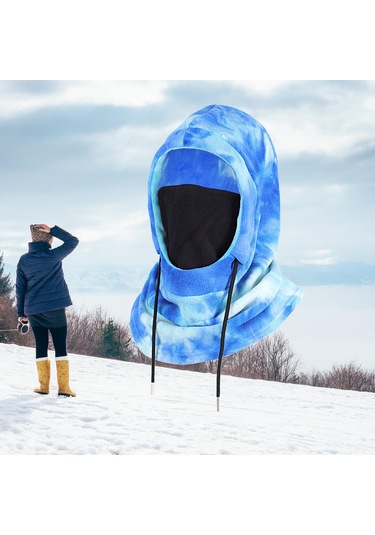 Suntek Kar Maskesi Kayak Bandanası Nefes Alabilir Snowboard Mavi Mavi