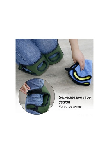 Hangfox Zemin Koruyucu Dış Mekan Dizlikleri - Bahçe Bakımı, Tahta İşleri İçin Kayma Ve Çizik Koruması - Yeşil Renk