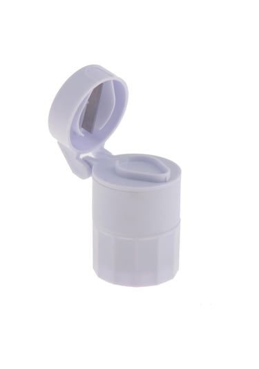 Dolıty Hap Tablet Öğütücü Bölücü Kesici Saklama Beyaz Beyaz