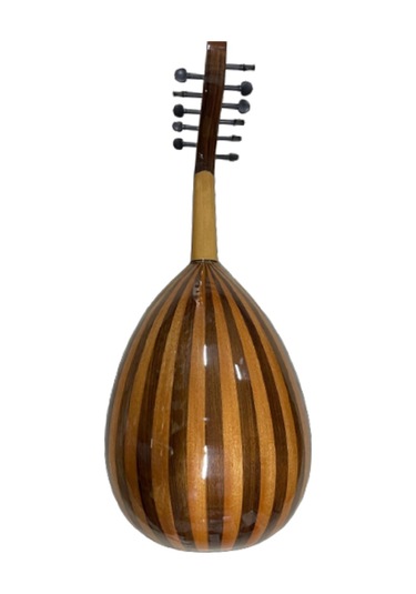 Üst Kalite Ud Kanada Kapaklı Kenar İşlemeli Ceviz-maun